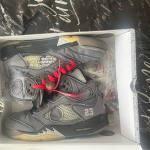 Jordan 5 X Off-White Muslim